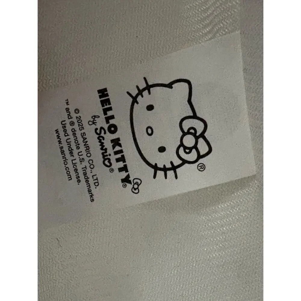 Hello Kitty Plush Basket Easter Gingham Pink Bow Tote Bag Sanrio 2025
